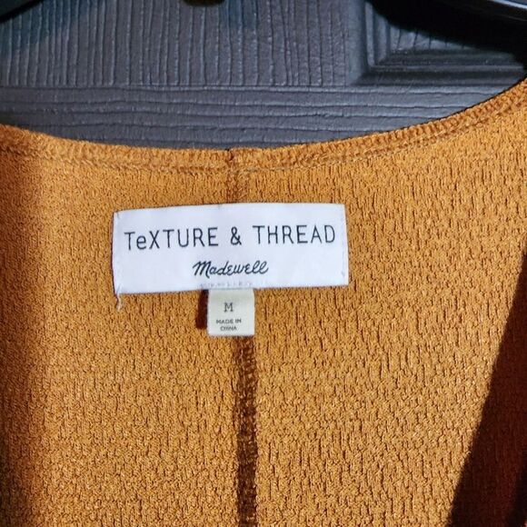 Madewell Texture & Thread Short-Sleeve Side-Tie Dress - Picture 7 of 11